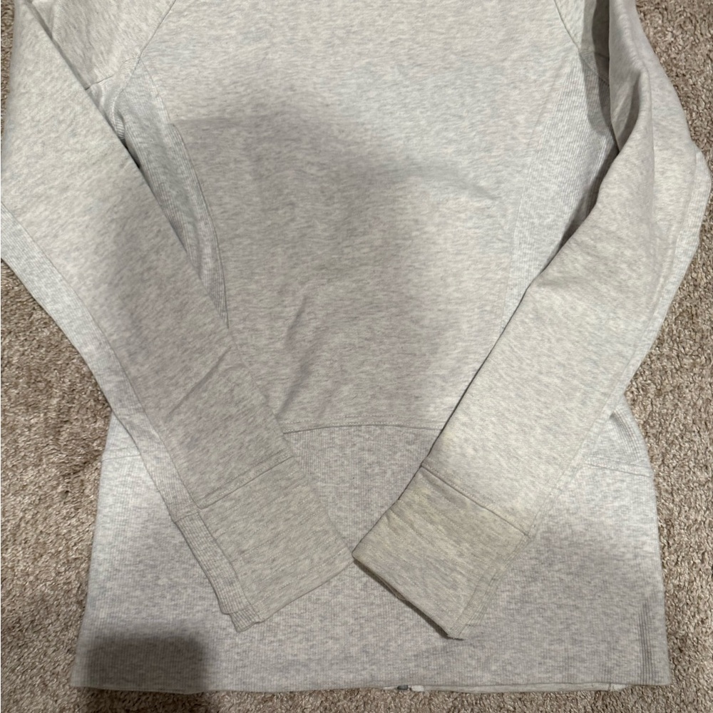 lululemon athletica Light Gray Zip-Up Jacket - Picture 5 of 6
